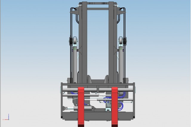 4 CYL. DV - rear cyilinders - ext. reeving 