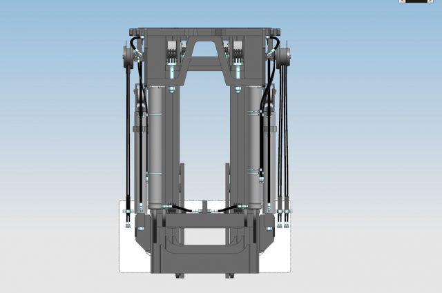 F120QV-4 CYLINDERS- REAR CYLINDERS