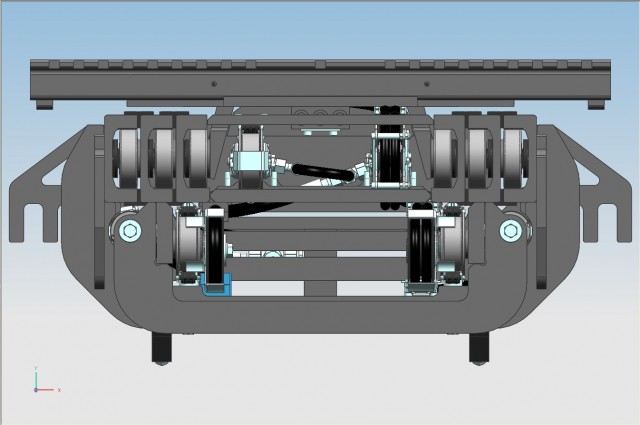 Fixed overlapped mast with tensors