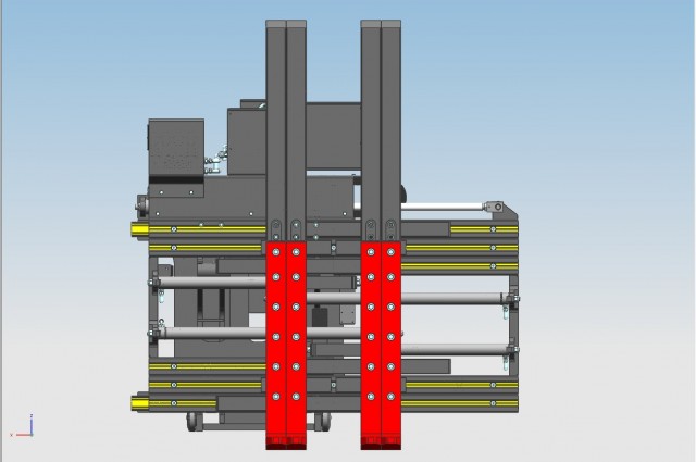 Multipallet single double traslazione