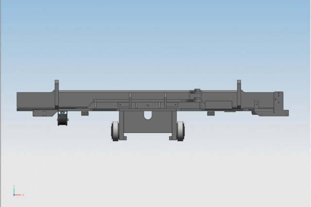 Base carriage for spreader