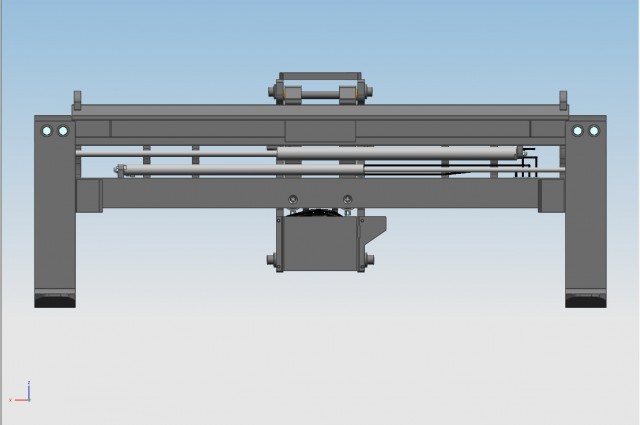 Tilting fork positioner