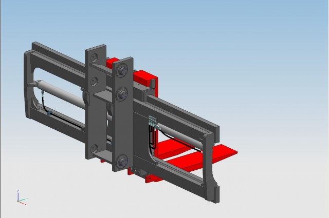 TW Side-shifter and fork positioner - HOOK TYPE