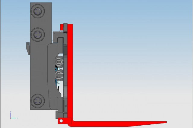 TW Side-shifter and fork positioner - HOOK TYPE