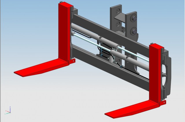 TW Side-shifter and fork positioner - HOOK TYPE