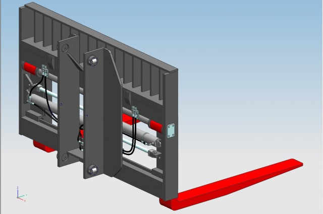 TW Side-shifter and fork positioner - PIN TYPE