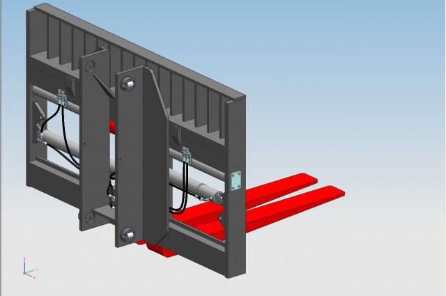 TW Side-shifter and fork positioner - PIN TYPE